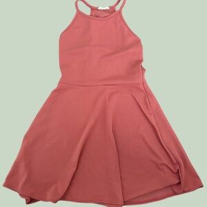 Olivia Rae Pink Midi Dress